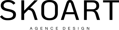 Agence Gefigram Draguignan logo noir Agence Skoart Design